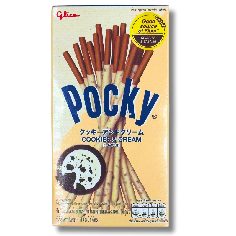 Pocky Cookies & Cream mhd 08/26 – My Candytown