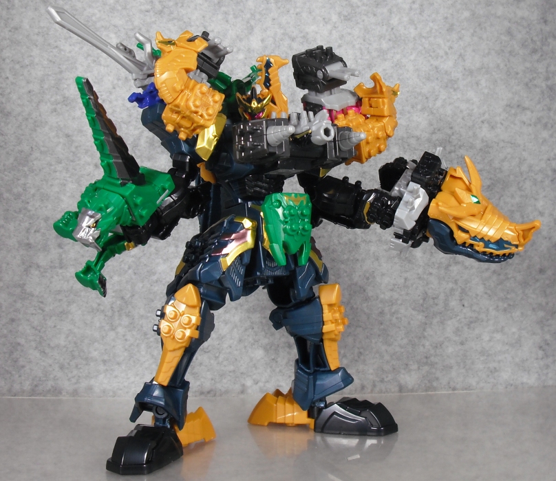 ミニプラ 「騎士竜合体シリーズ04 キシリュウジン」 レビュー