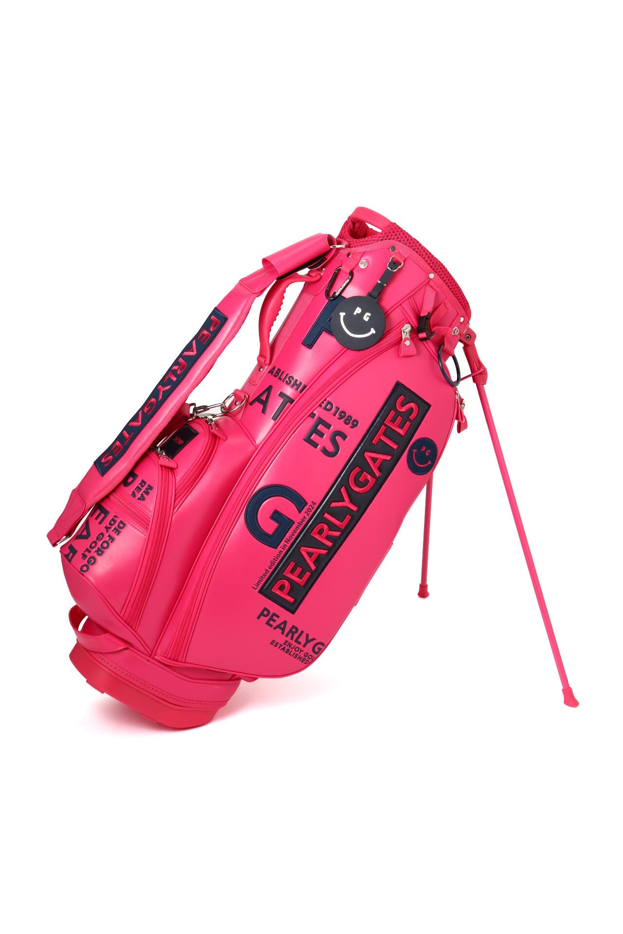 PEARLY GATESエナメルキャディバッグ パーリーゲイツキャディバッグ