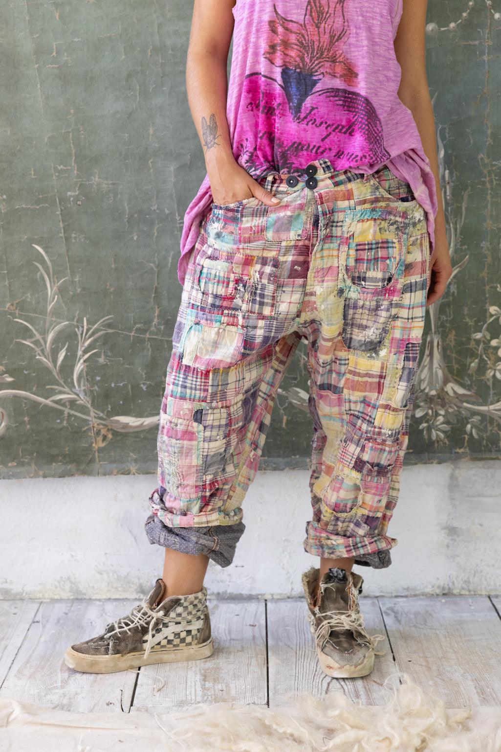 YD Patchwork Miner Pants – Magnolia Pearl Clothing