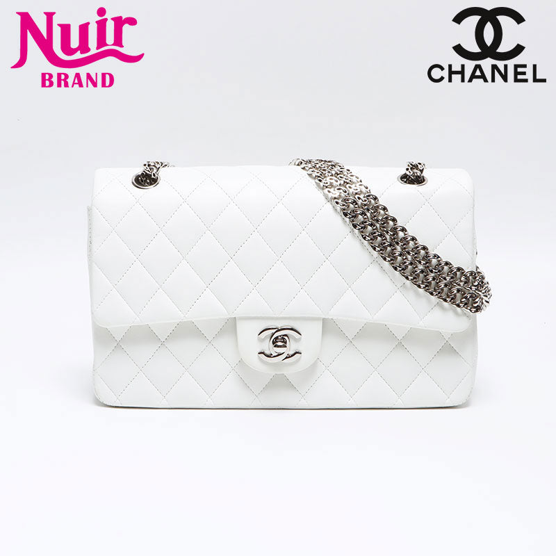 シャネル CHANEL 11番台 マトラッセ 25cm ラムスキン シルバー金具