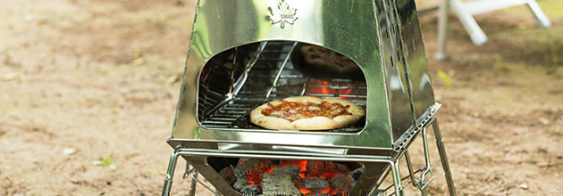BBQグリル＞「LOGOS the KAMADO」で、いつものピザは美味しくなるか