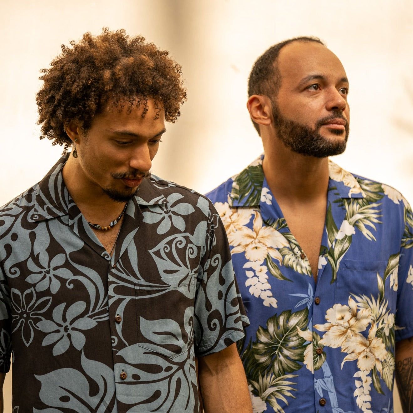 Bamboo Ginger Men's Aloha Shirt, Made in Hawaii – Ninth Isle