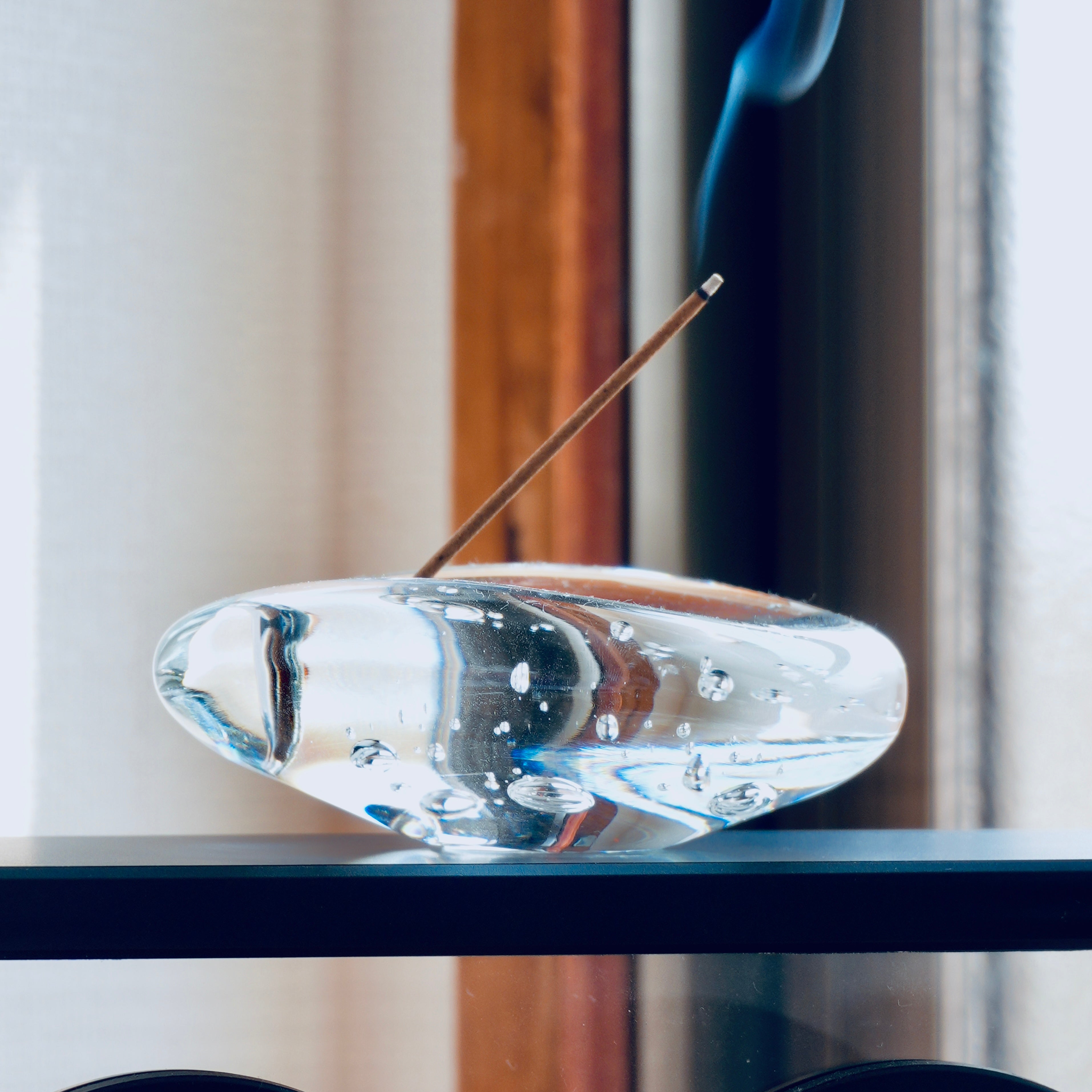 Glass Incense Holder ガラスのお香立て – noble｜インテリアになる瓶