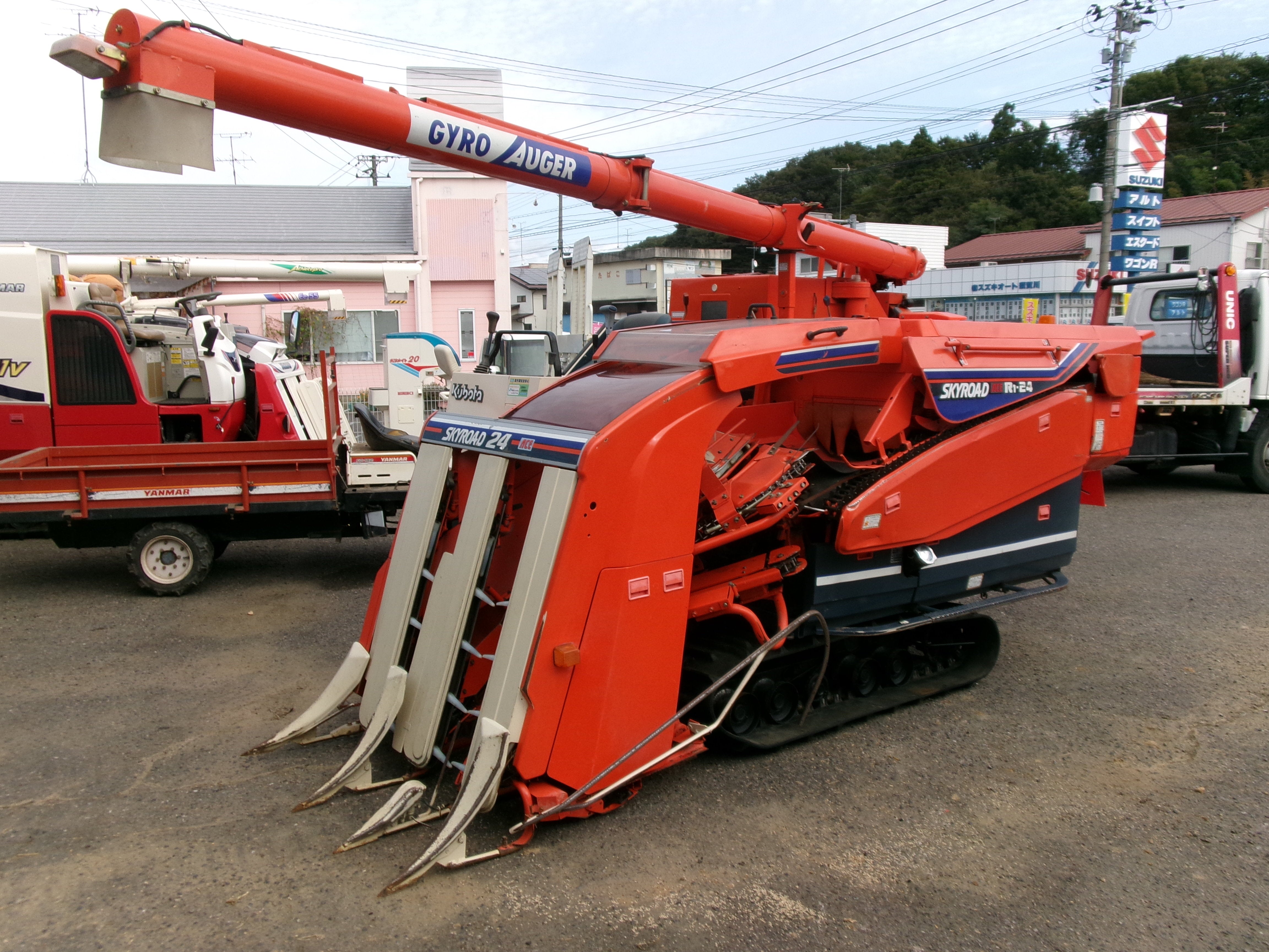 ◇ 【美品】クボタ コンバイン スカイロードR1ー171A 2条 クボダ R1