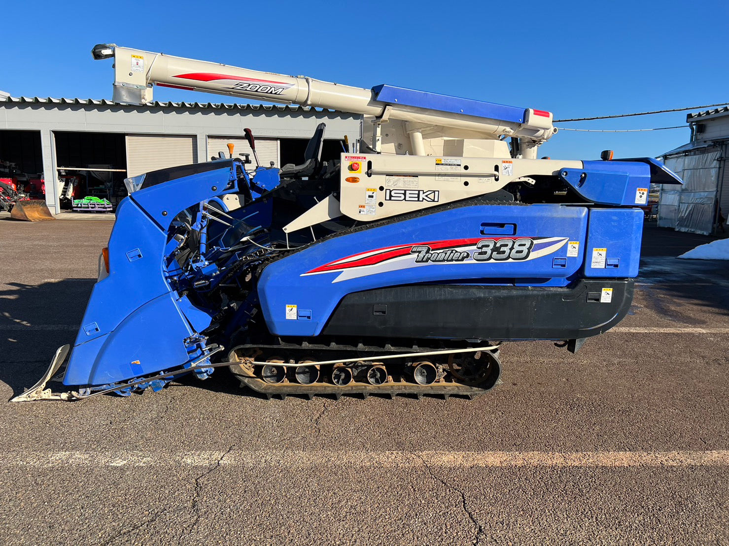 イセキ 中古 コンバイン 【589.8H】＊HFR338G-ZVDW 『山形店』 – 農キング