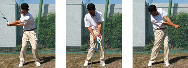 スイング練習器具・パット練習器具：高橋監督のゼロプレーンでスイング