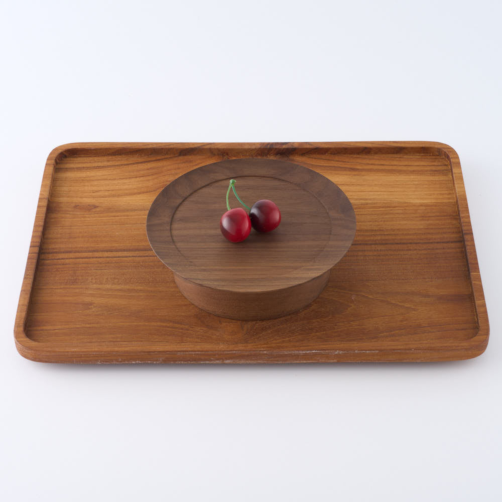 作家 神野達也 台皿16cm ウォルナット ¥8,800 大人の焼き物