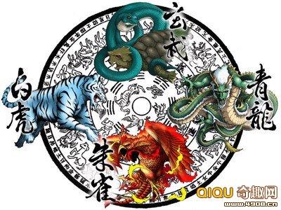 探秘中国古代的四大神兽：青龙白虎朱雀玄武-中国华文教育网