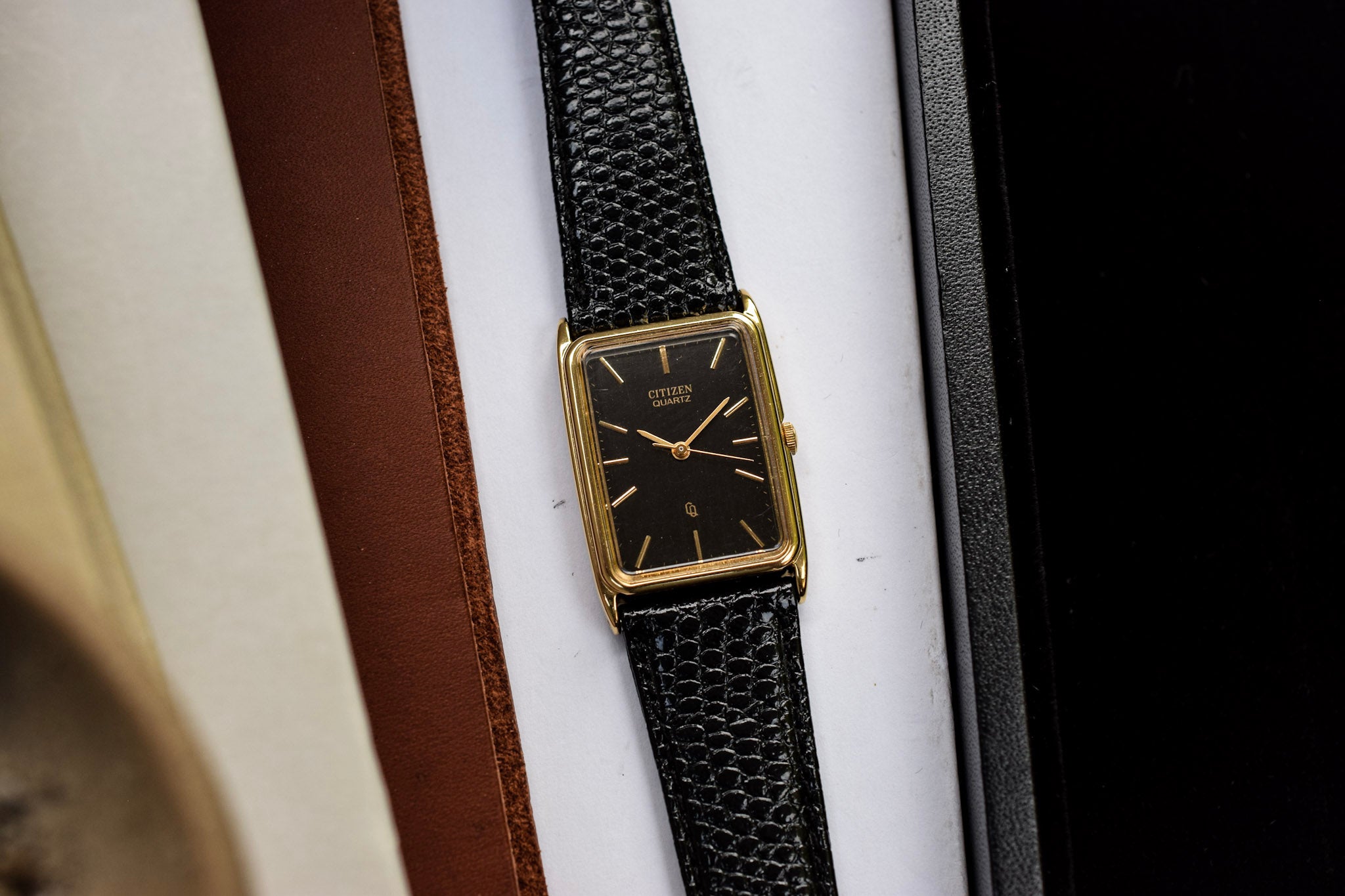 Vintage Citizen CQ Tank – Oldtimer Watch Shop