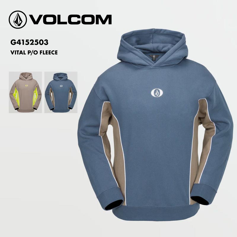 VOLCOM/ボルコム メンズ フリース パーカー VITAL P/O FLEECE 2025