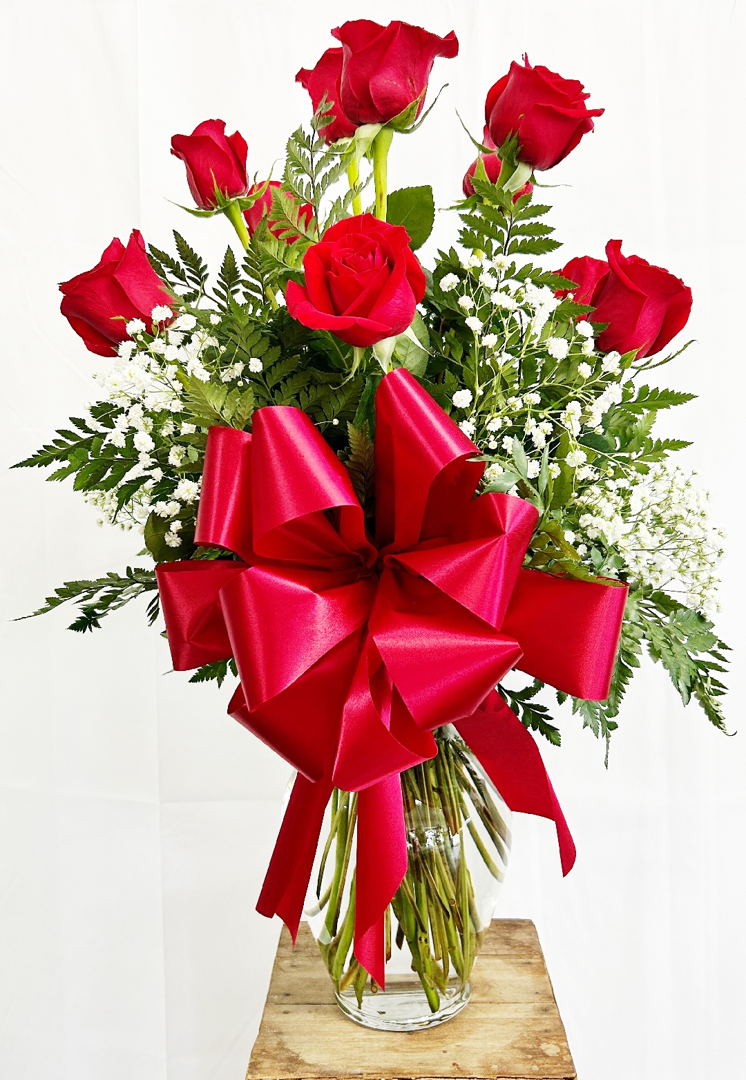 Lovely Dozen Red Roses - Atlantic City Flower Shop