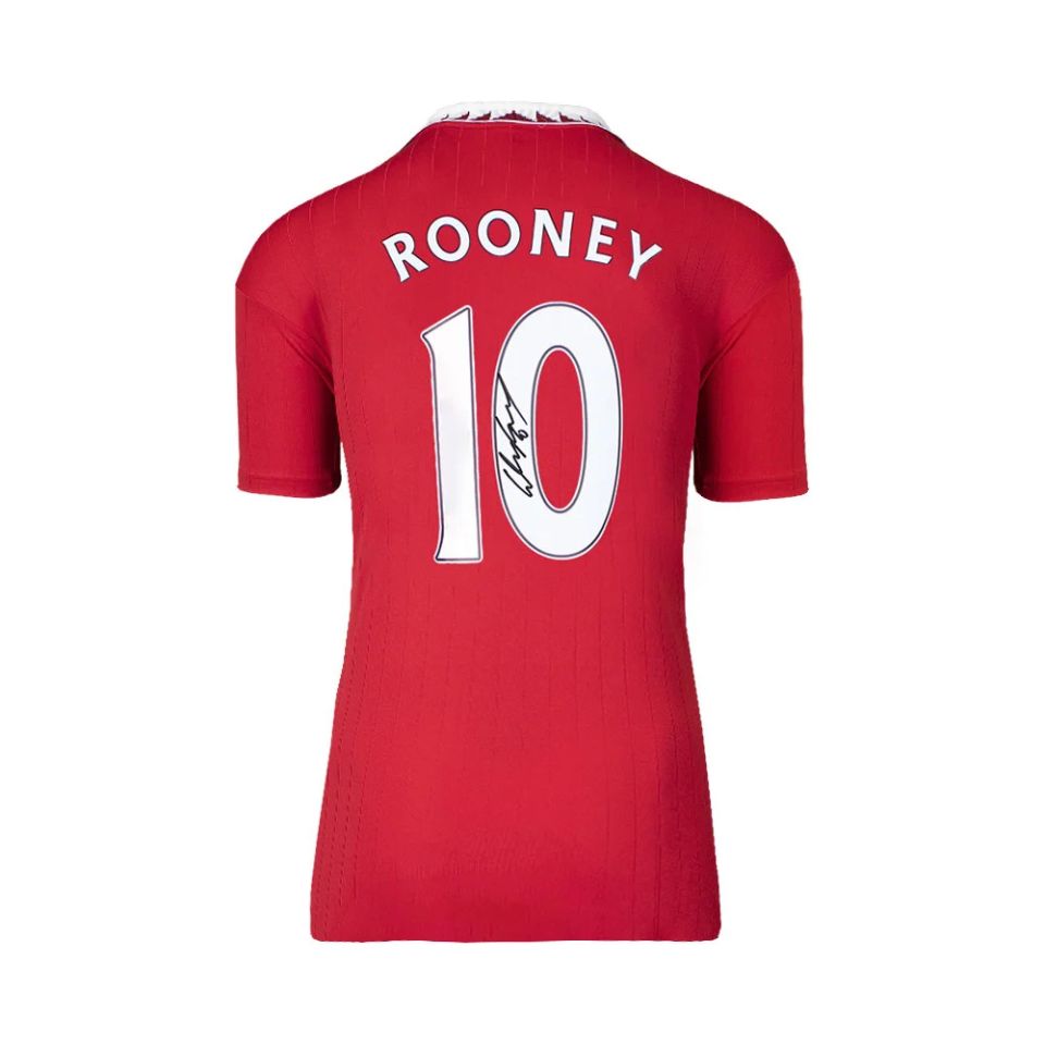 ウェイン・ルーニー【直筆サイン入り】マンチェスター・ユナイテッド