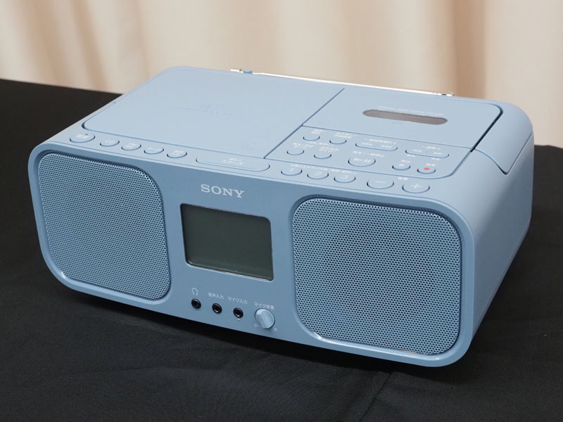 ソニー、カラオケもできるCDラジカセ「CFD-S401」にWeb限定の新色