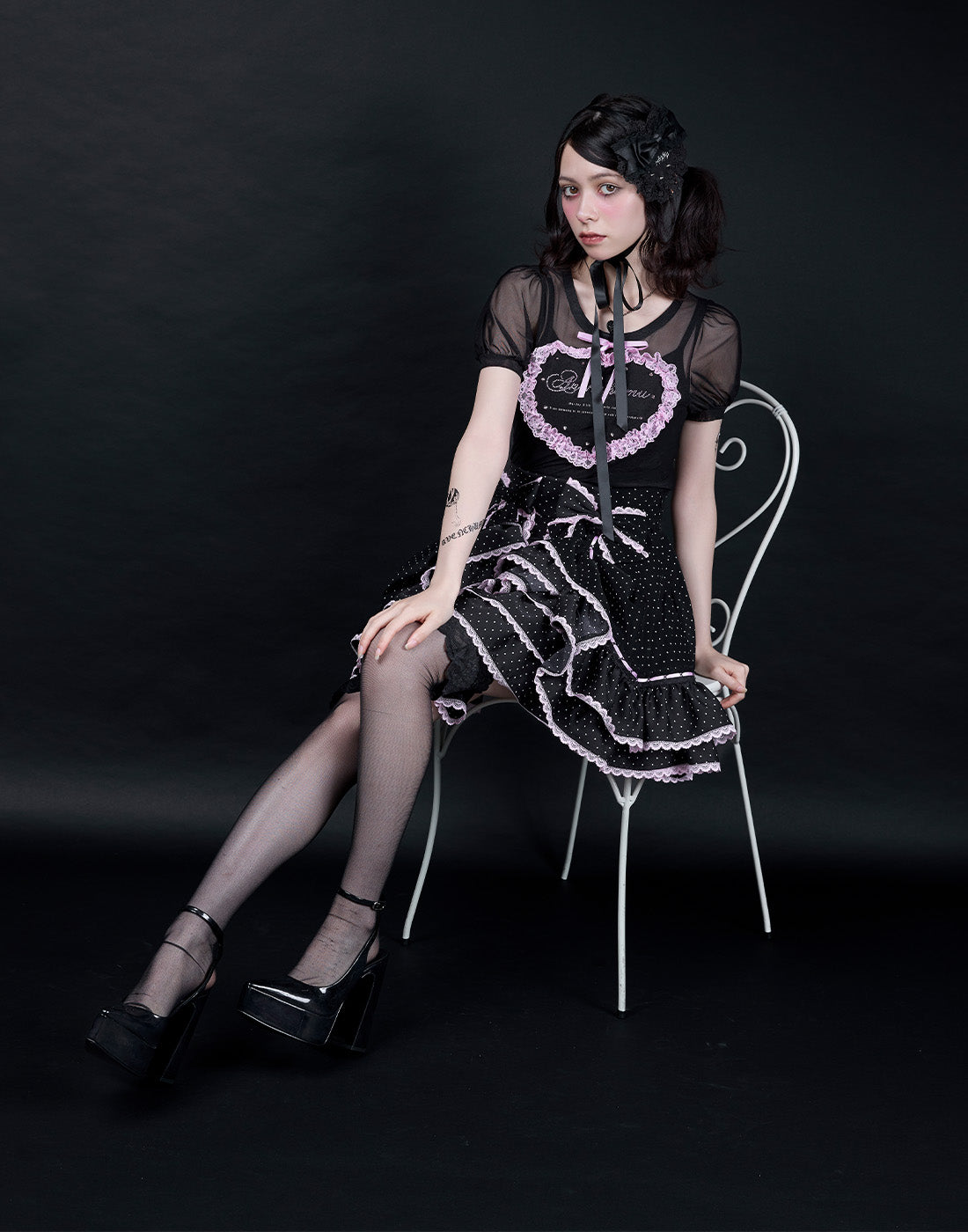 My only Doll frill skirt – AVENCHUMU （アバンチュウム）