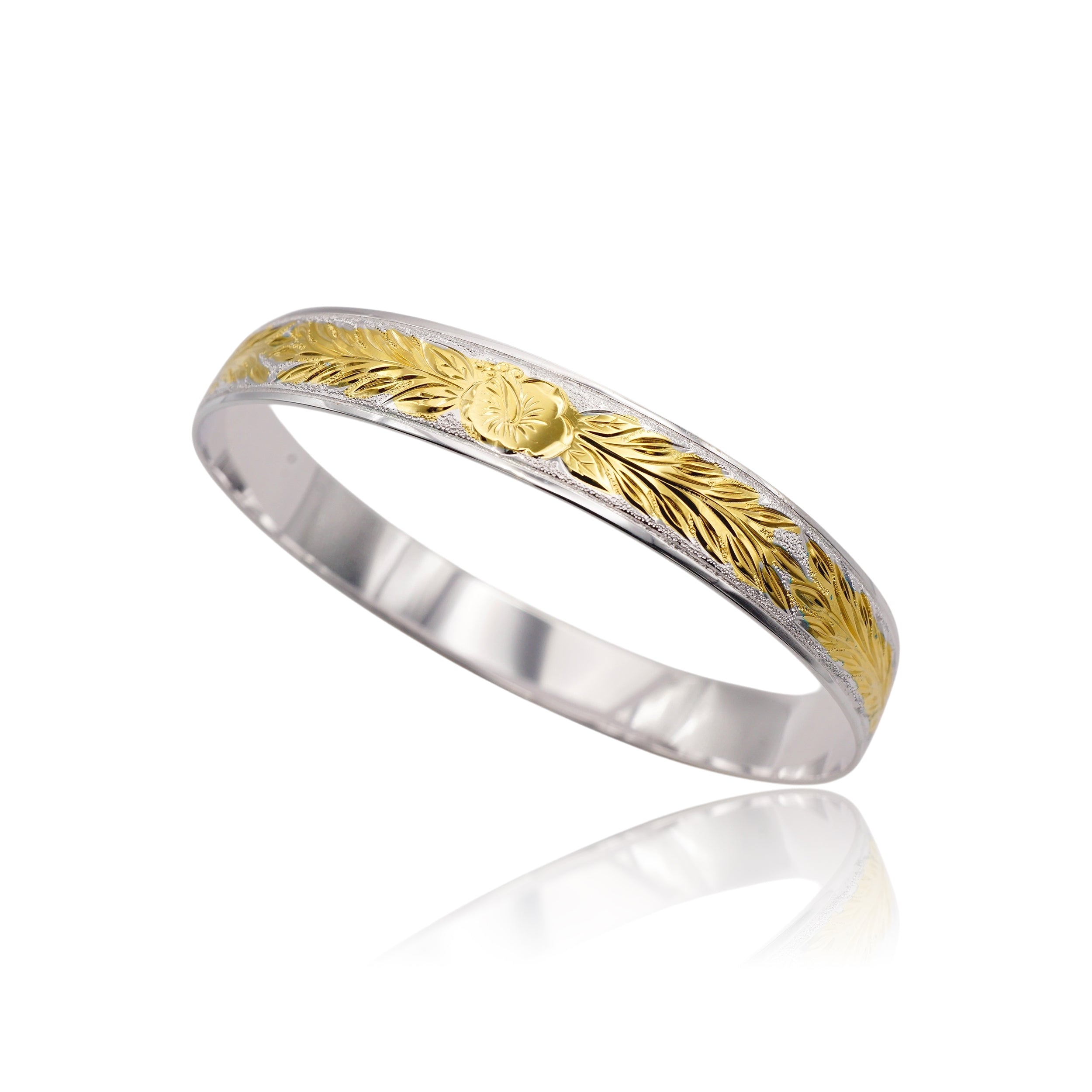 ハワイアンジュエリー ハイビスカス＆マイレバングル