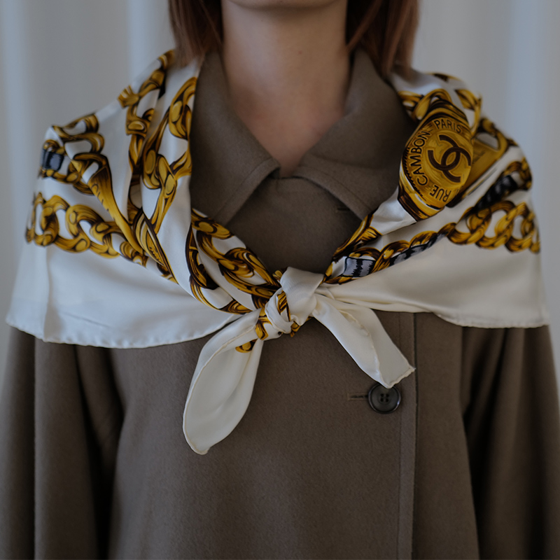 CHANEL / シャネル ◇大判スカーフ ストール ショール Exclusive
