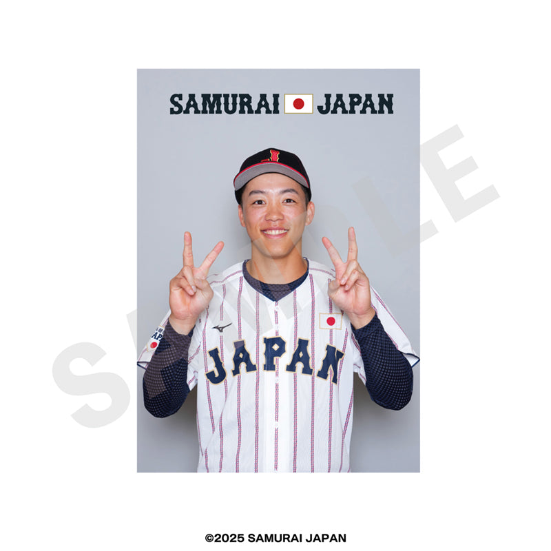 2025年11月侍ジャパン ブロマイド(1枚入) #60岡林 勇希｜アニメバコ