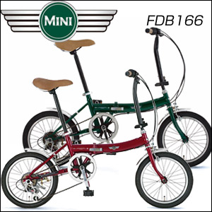 MINI 折りたたみ自転車 16インチ