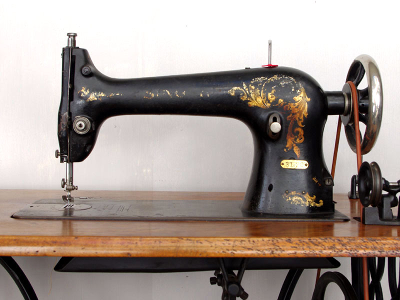 SINGER 31-20 シンガー製工業用足踏みミシン 足踏みミシン・手回し