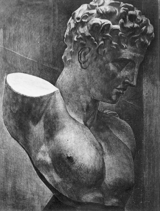 石膏デッサン - ヘルメス [No.000295]｜Art.Kei-Yonekubo.com