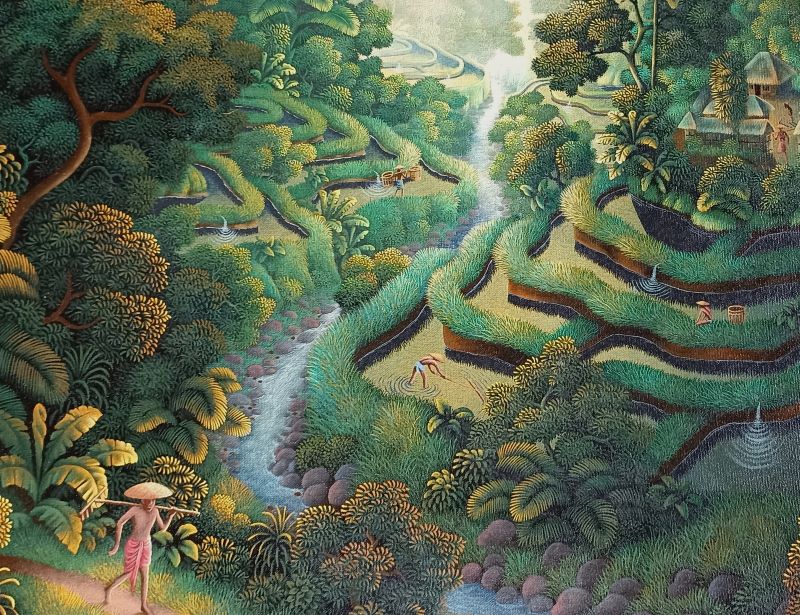 バリ絵画の商品ページ