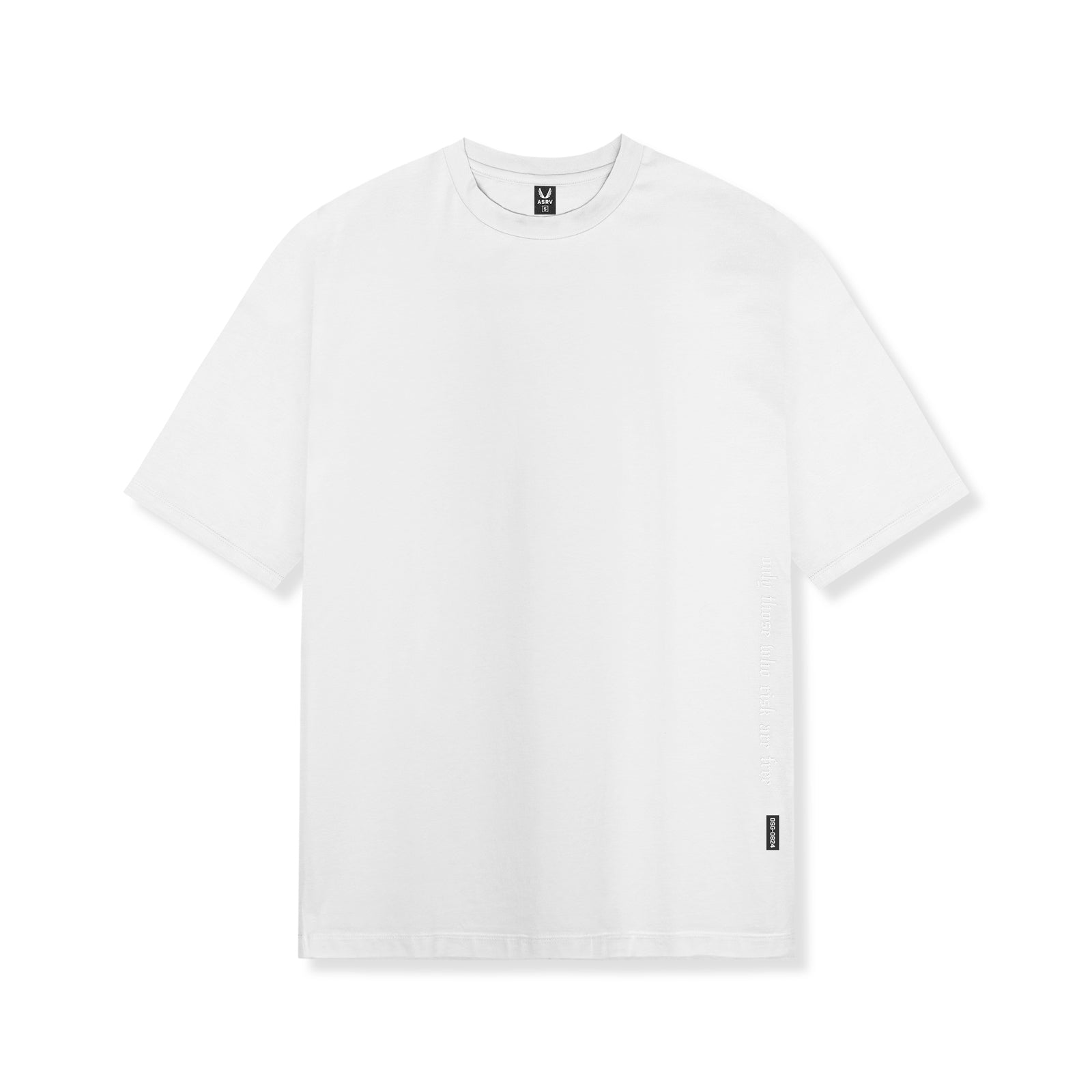 0824. Supima® Oversized Tee - White – ASRV