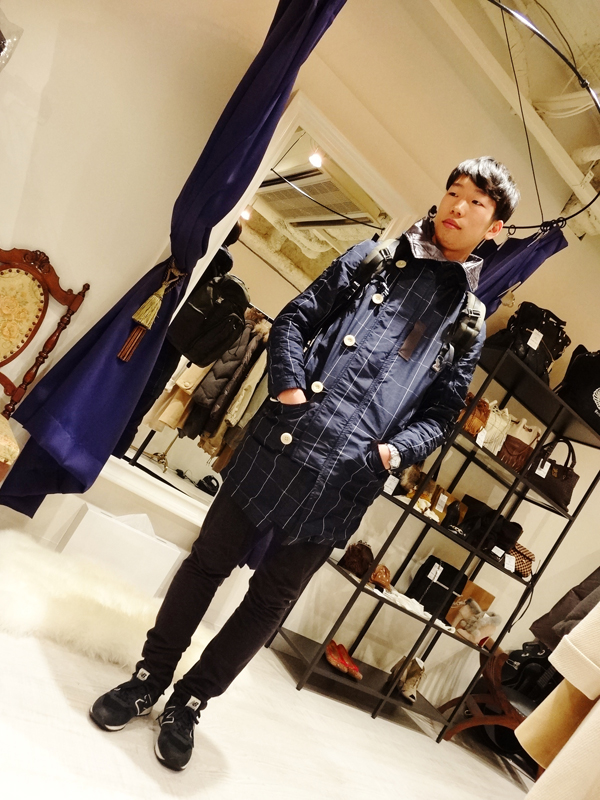 sacai チェックモッズコート | ブランド古着 買取・販売 about a Pond