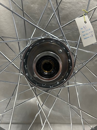 商品詳細 【21インチ スポークホイール 1.85J 40本スポーク