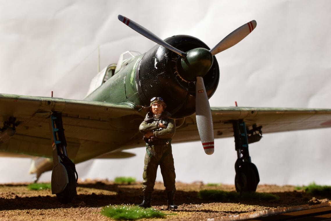 零式艦上戦闘機21型・台南空所属・岩本徹三飛曹機