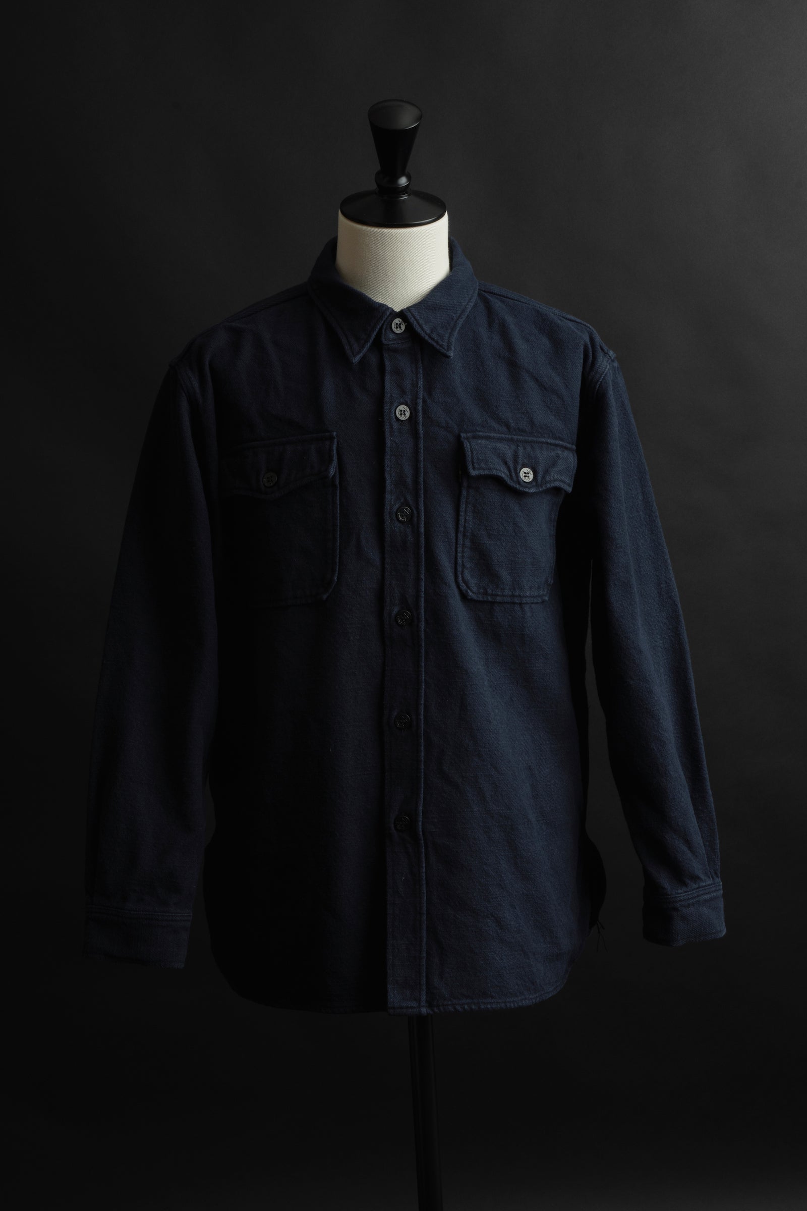 MCP001E (02) US NAVY CPO SHIRTS JACKET NAVY – BIG JOHN【公式