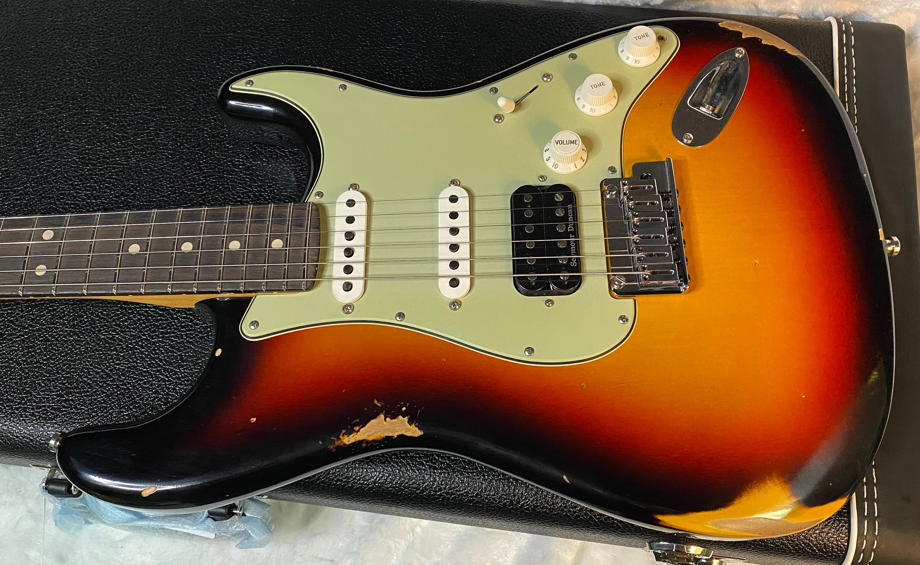 NEW! Fender Custom Shop Custom Deluxe HSS S-1 Stratocaster Relic