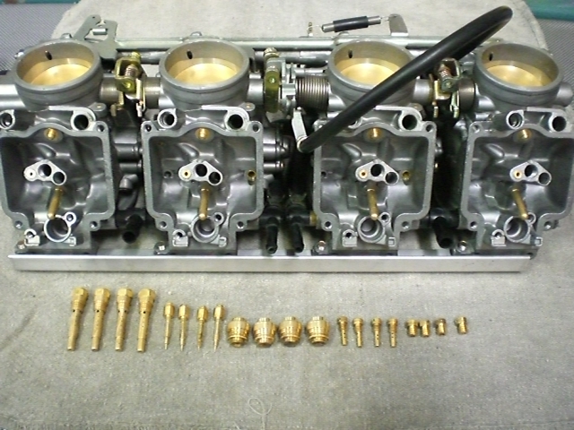 ZX-9R キャブレターオーバーホール＆同調 - カワサキ