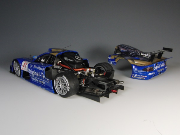 タミヤ 1/24 メルセデスベンツ CLK－GTR オリギナルタイレ 製作