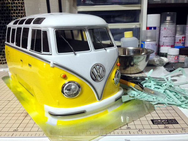 conちゃん様 依頼品 タミヤ ワーゲンバス ボディ conちゃん様 依頼品