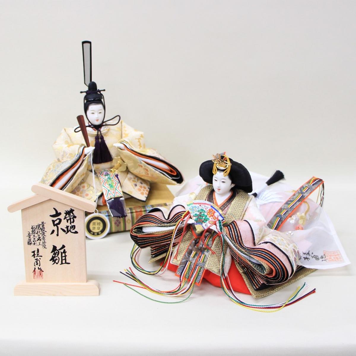 京雛 安藤桂甫作 ひな人形 -雛人形の頂点を究める- 安藤桂甫作 京雛十