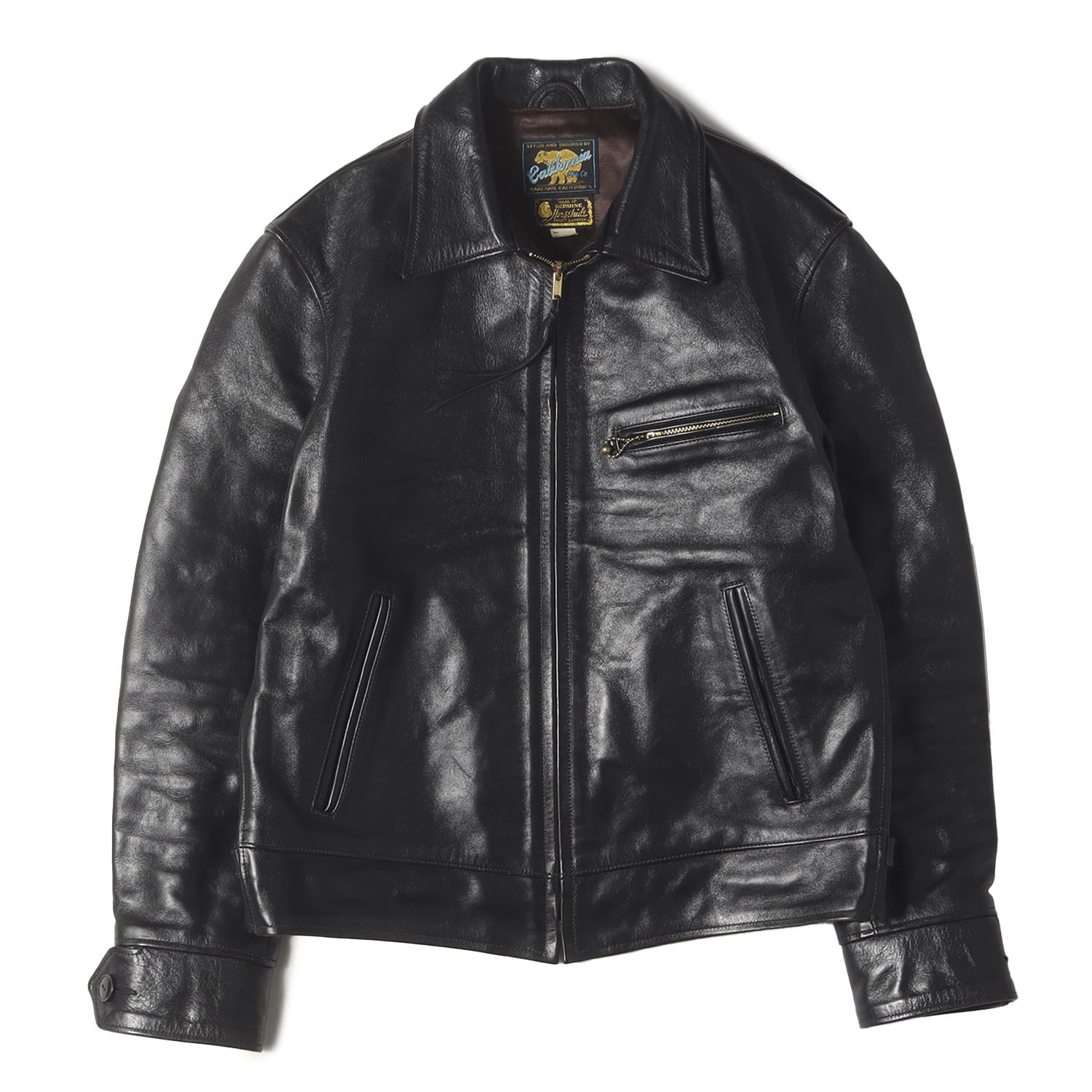 アメリカ屋別注 ハイウェイマン ホースハイドレザー シングル