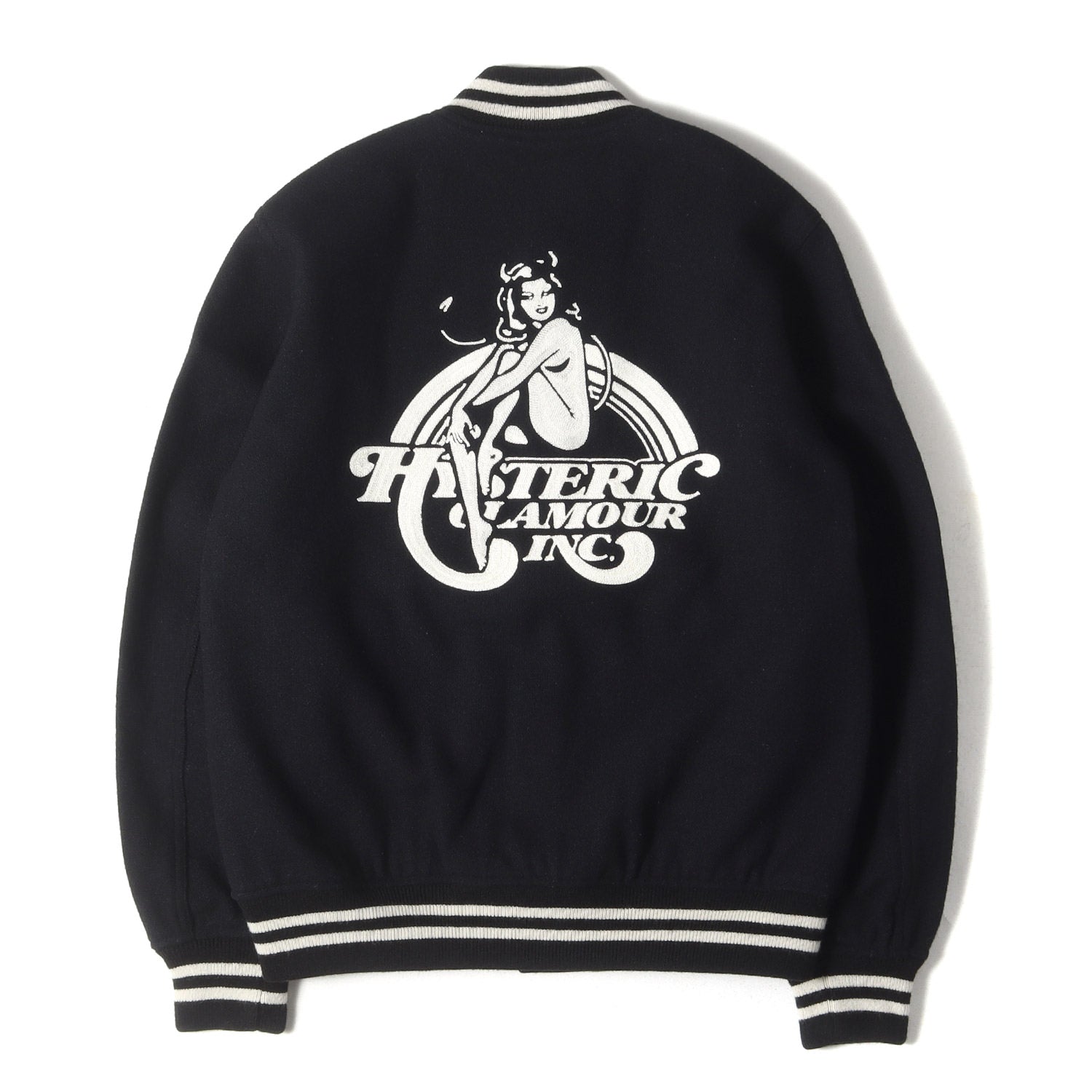 結月 HYSTERIC GLAMOUR スタジャン HYSTERIC ASSOCIATION スタジャン