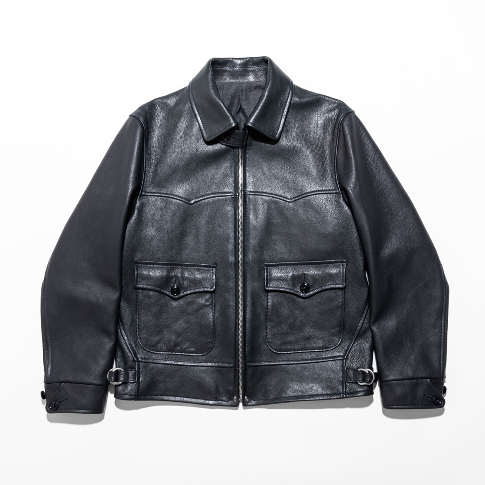 モリモト / 別注レザーブルゾン – Brift H