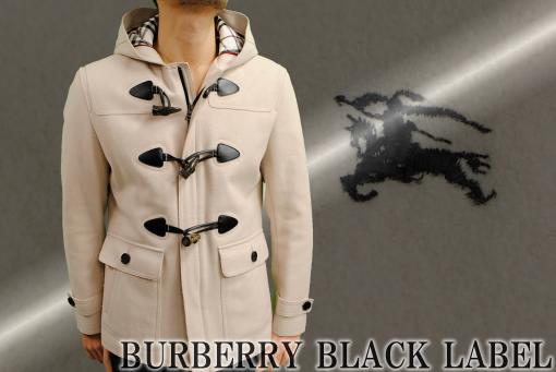 BURBERRY BLACK LABEL ダッフルコート Mサイズ ベージュ 美品