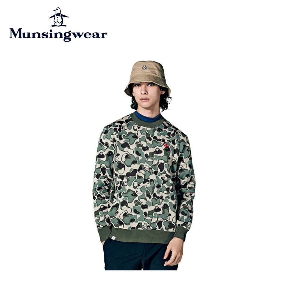 Munsingwear ENVOY 3Colors Penguin logo ゴルフコースカモフラ ジャ