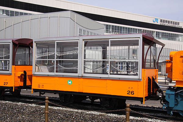 黒部峡谷鉄道ED8保存車