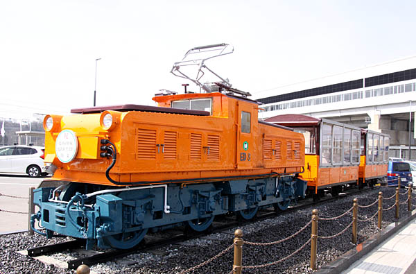 黒部峡谷鉄道ED8保存車