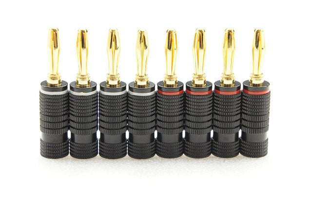 ONKODO BP-146G 24K 金メッキ バナナプラグ (リン青銅製)