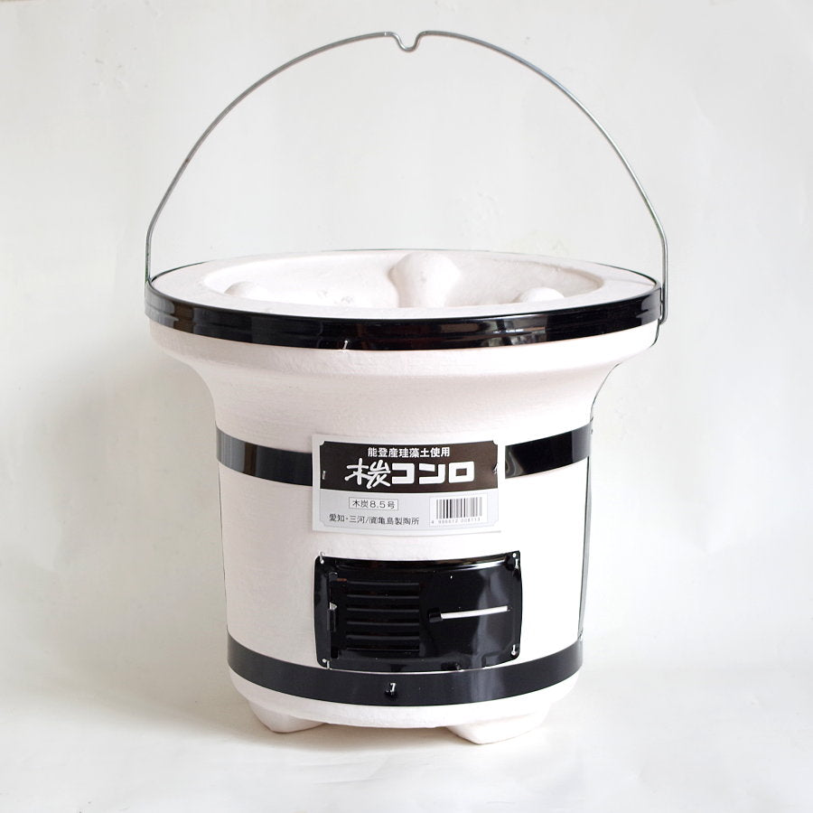 七輪【木炭コンロ】 (能登産珪藻土使用) – 茶炭俱楽部