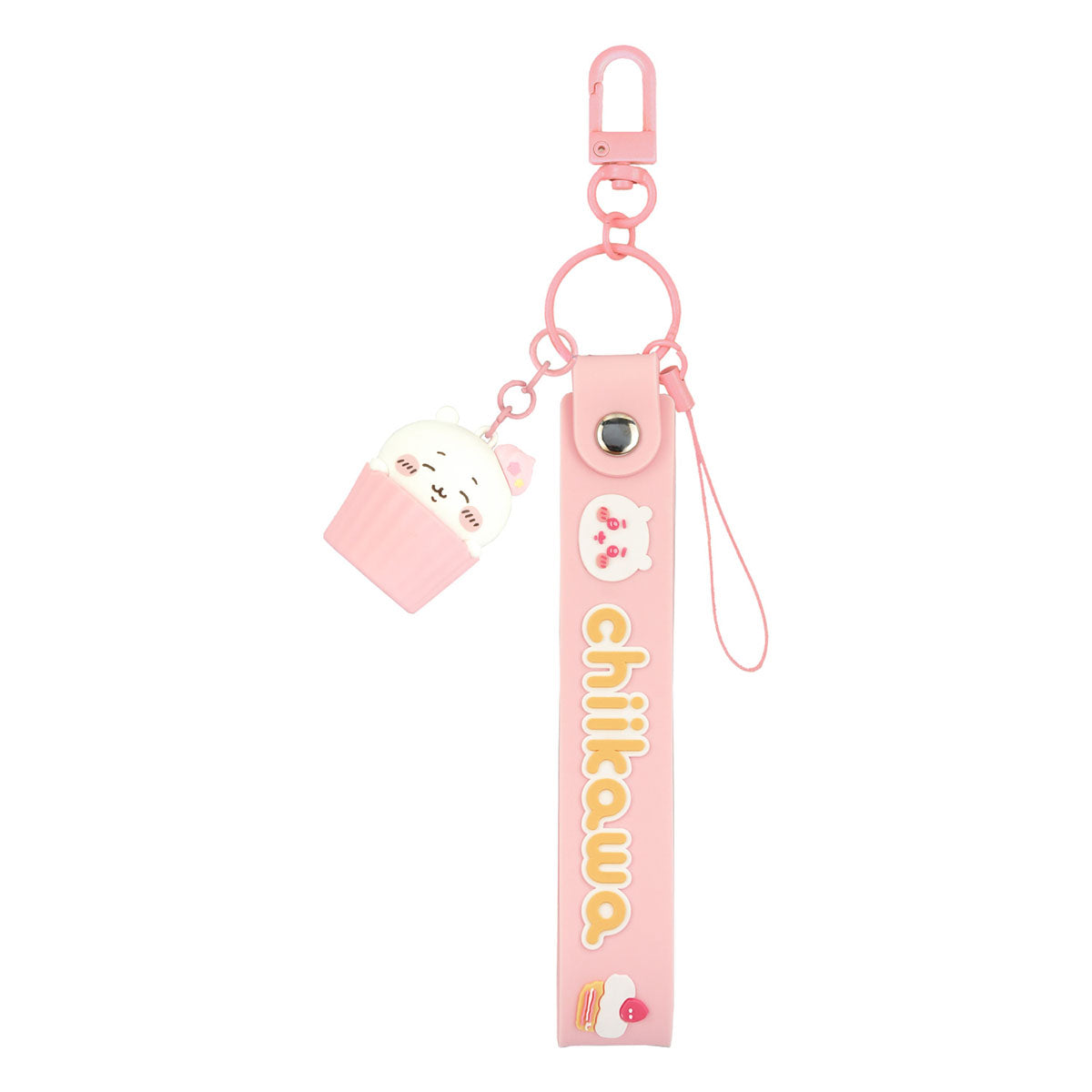 ちいかわ 3Dマスコット付きハンドストラップ（ちいかわ） | ちいかわ