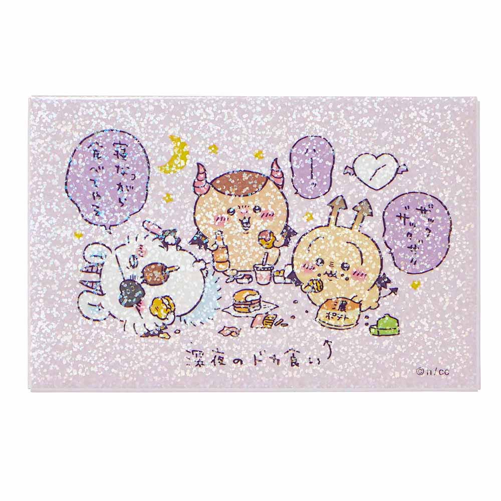 ちいかわ てんし♡あくま ホログラムスクエアマグネット（深夜のドカ