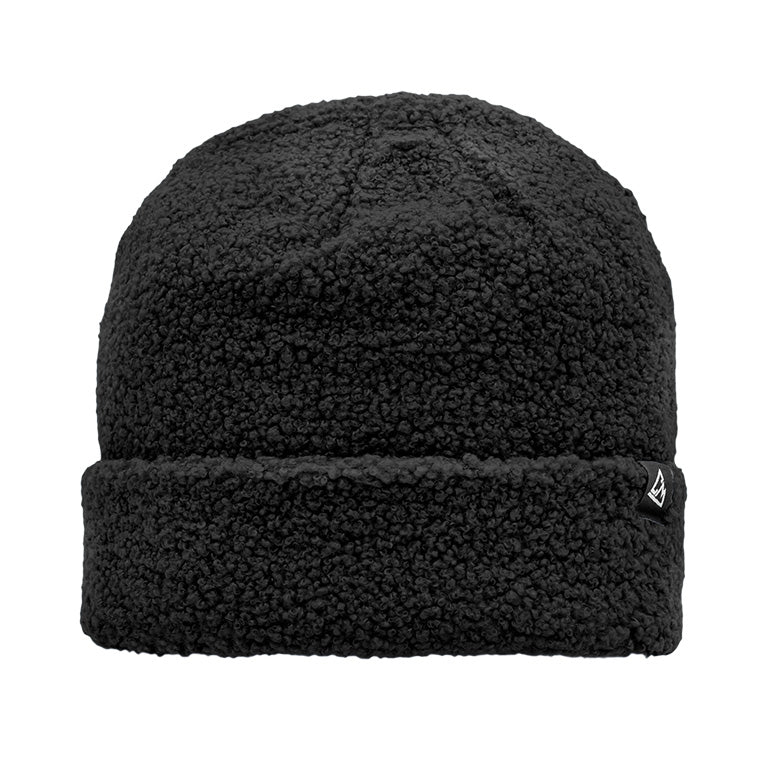 Sherpa Plush Beanie - Black – Chillmeister