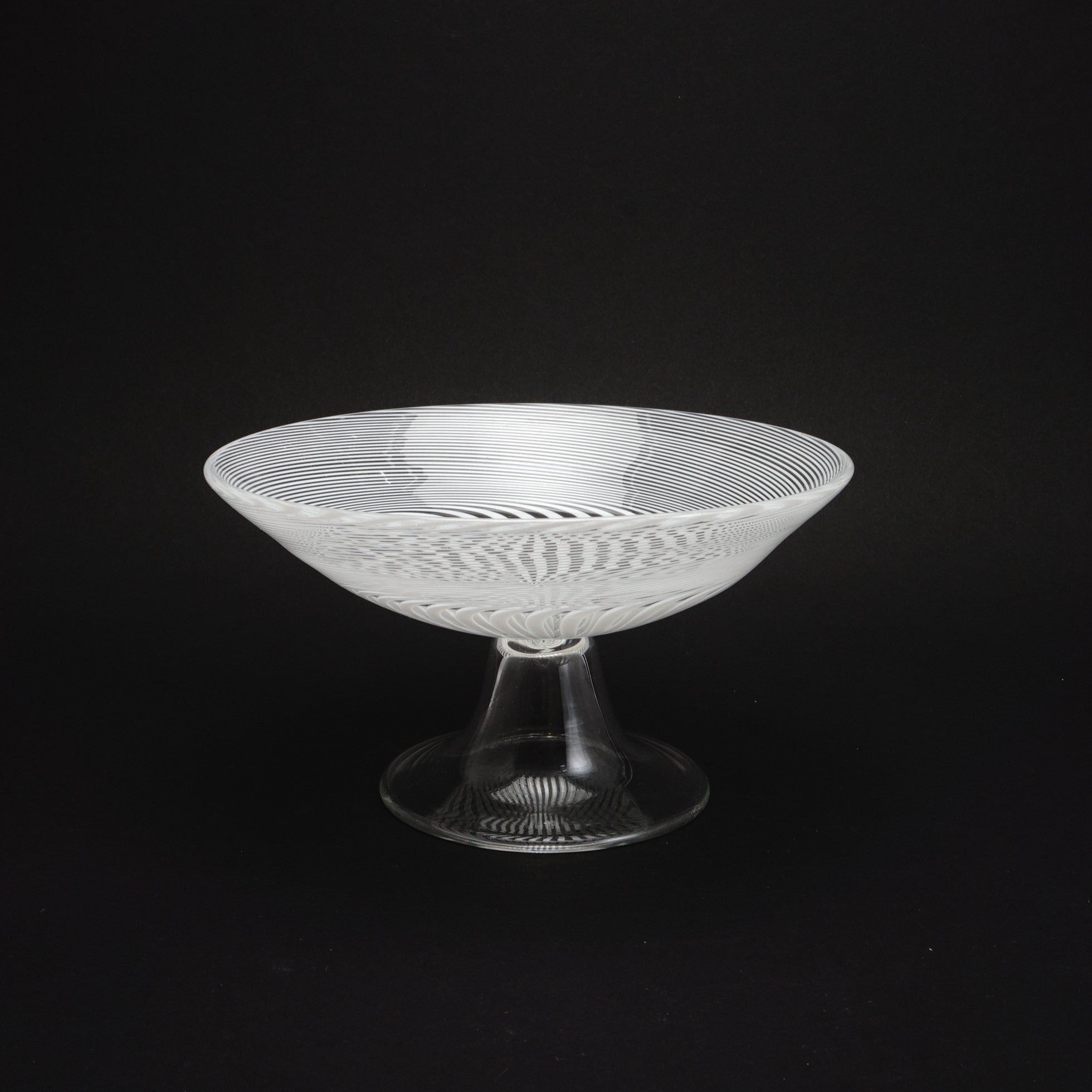 ムラーノガラス（ベネチアングラス）｜高台付コンポート 「絹の道