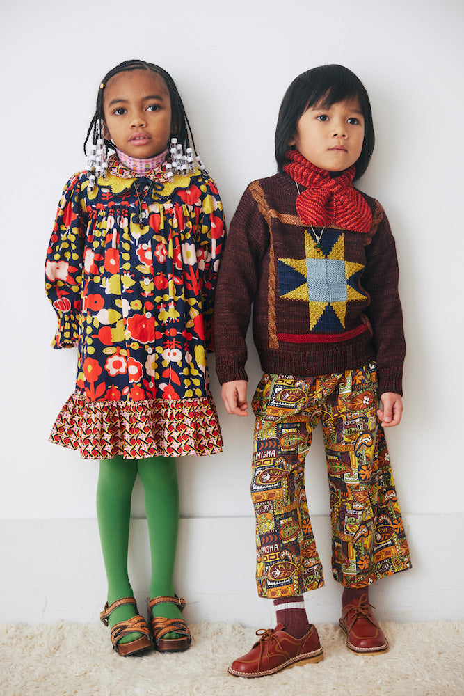 Misha & Puff】Nova Quilt Pullover - Fig – chu chu CHUPETERIA